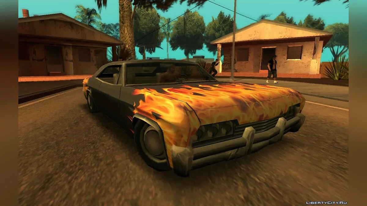 Оригінальні покраски для лоурайдерів у HD / GTA San Andreas
