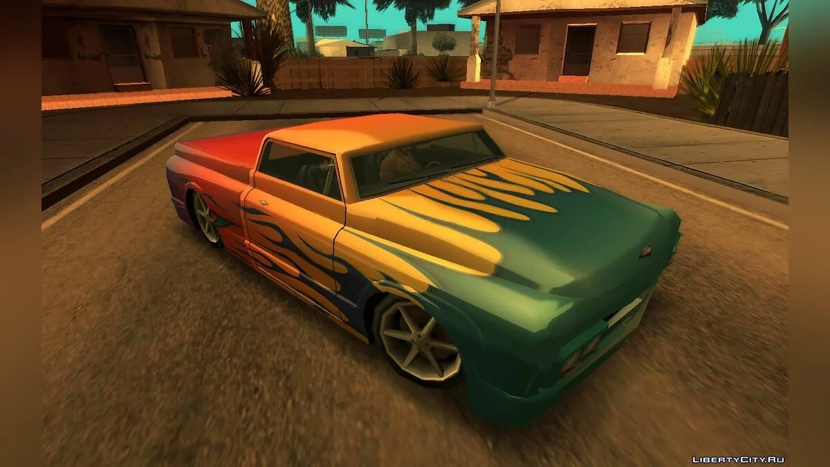 Оригінальні покраски для лоурайдерів у HD / GTA San Andreas