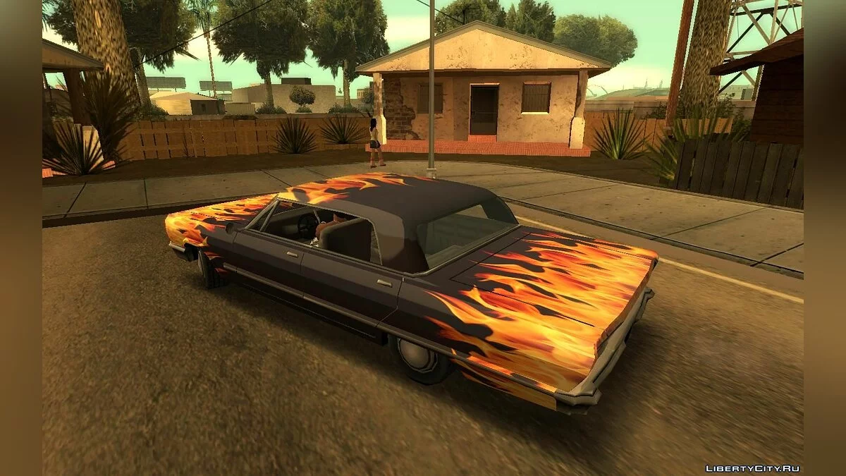 Оригінальні покраски для лоурайдерів у HD / GTA San Andreas