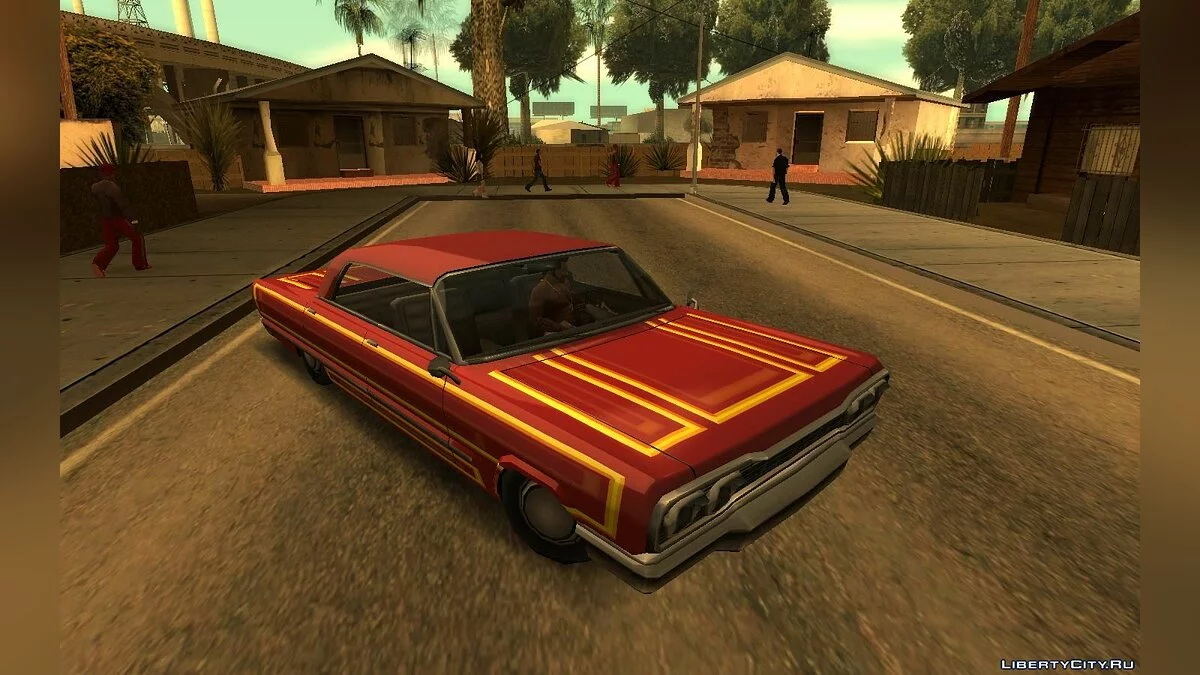 Оригінальні покраски для лоурайдерів у HD / GTA San Andreas