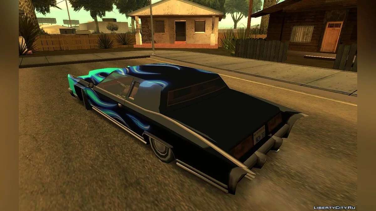 Оригінальні покраски для лоурайдерів у HD / GTA San Andreas