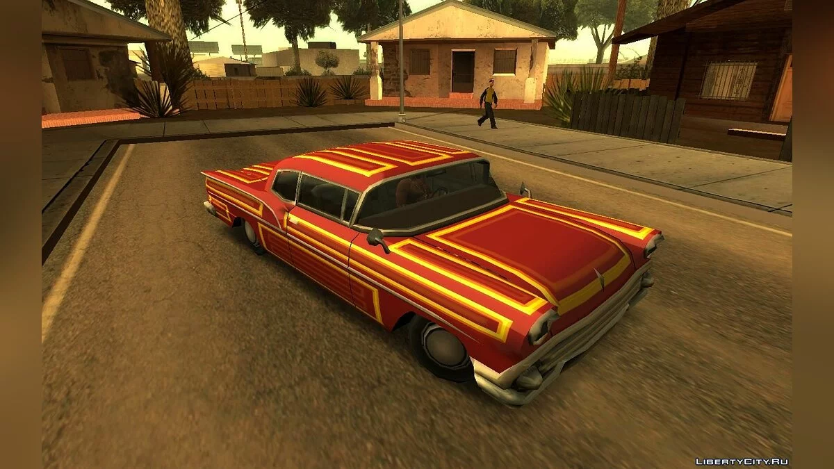 Оригінальні покраски для лоурайдерів у HD / GTA San Andreas
