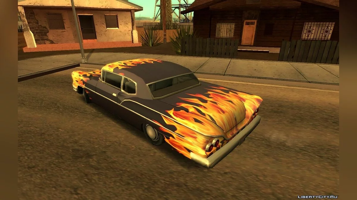 Оригінальні покраски для лоурайдерів у HD / GTA San Andreas