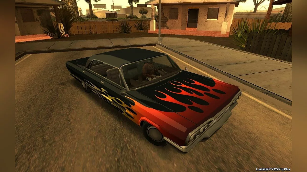 Оригінальні покраски для лоурайдерів у HD / GTA San Andreas