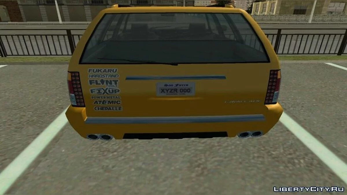 Paintjob for Albany Cavalcade II (NFS UG2 style) / GTA San Andreas