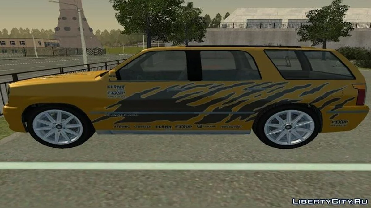 Paintjob for Albany Cavalcade II (NFS UG2 style) / GTA San Andreas