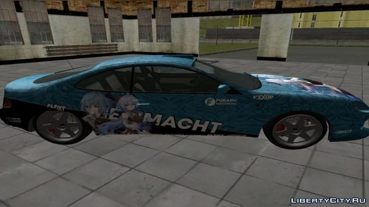 Karin Calico GTF - Pintura Ganyu / GTA San Andreas