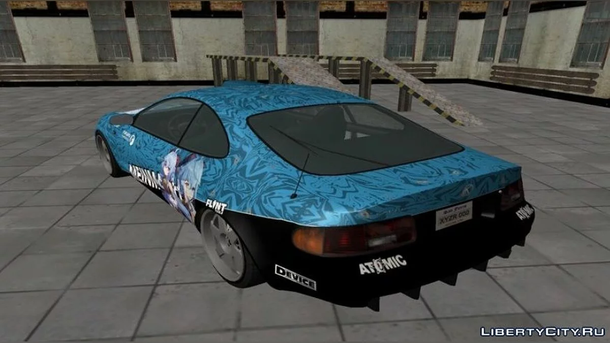 Karin Calico GTF - Pintura Ganyu / GTA San Andreas
