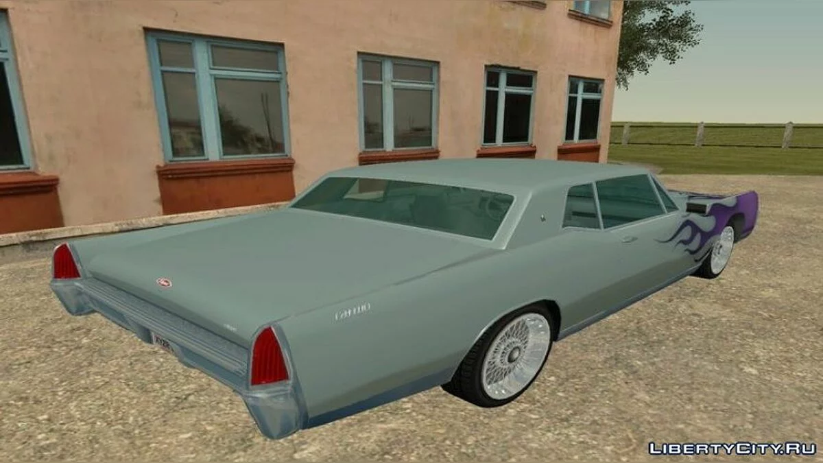 Vapid Chino - Exotic Flame Paintjob / GTA San Andreas