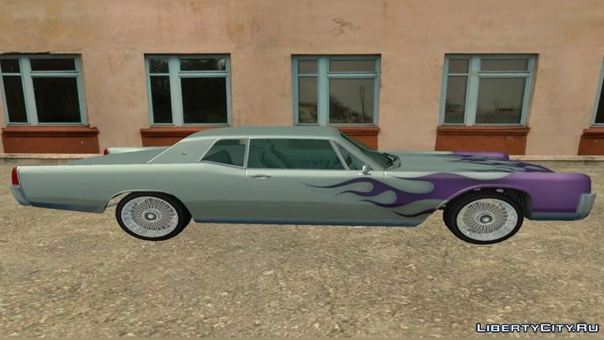 Vapid Chino - Exotic Flame Paintjob / GTA San Andreas