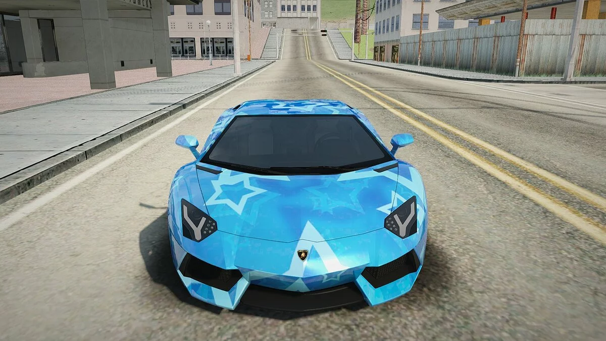 لامبورغيني أفينتادور LP700-4 2012 نجمة زرقاء / جي تي إيه سان أندرياس