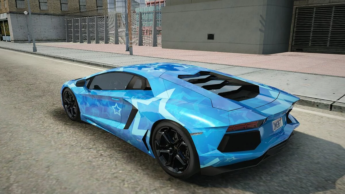 لامبورغيني أفينتادور LP700-4 2012 نجمة زرقاء / جي تي إيه سان أندرياس