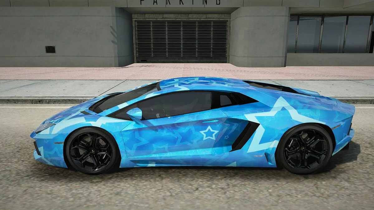 لامبورغيني أفينتادور LP700-4 2012 نجمة زرقاء / جي تي إيه سان أندرياس