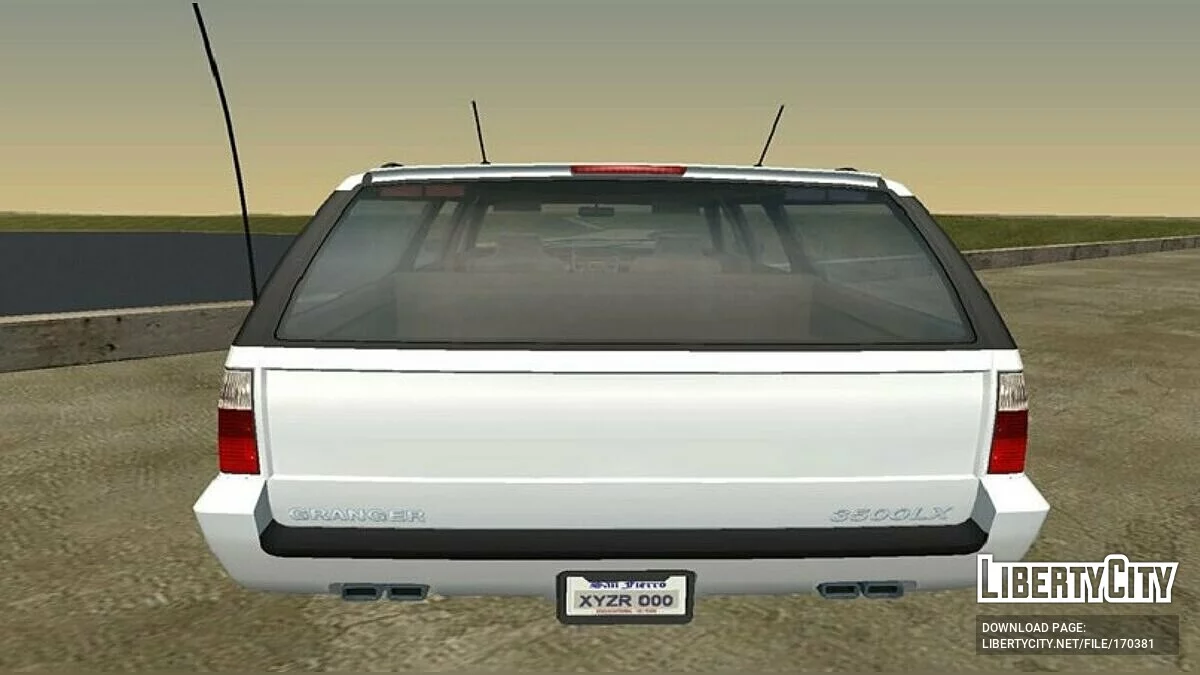 Declasse Granger FIB - Polisi Rusia / GTA San Andreas