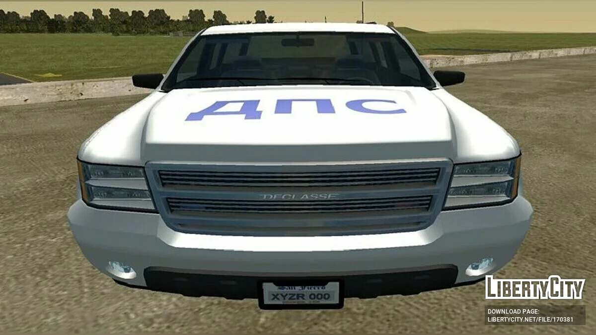 Declasse Granger FIB - Polisi Rusia / GTA San Andreas