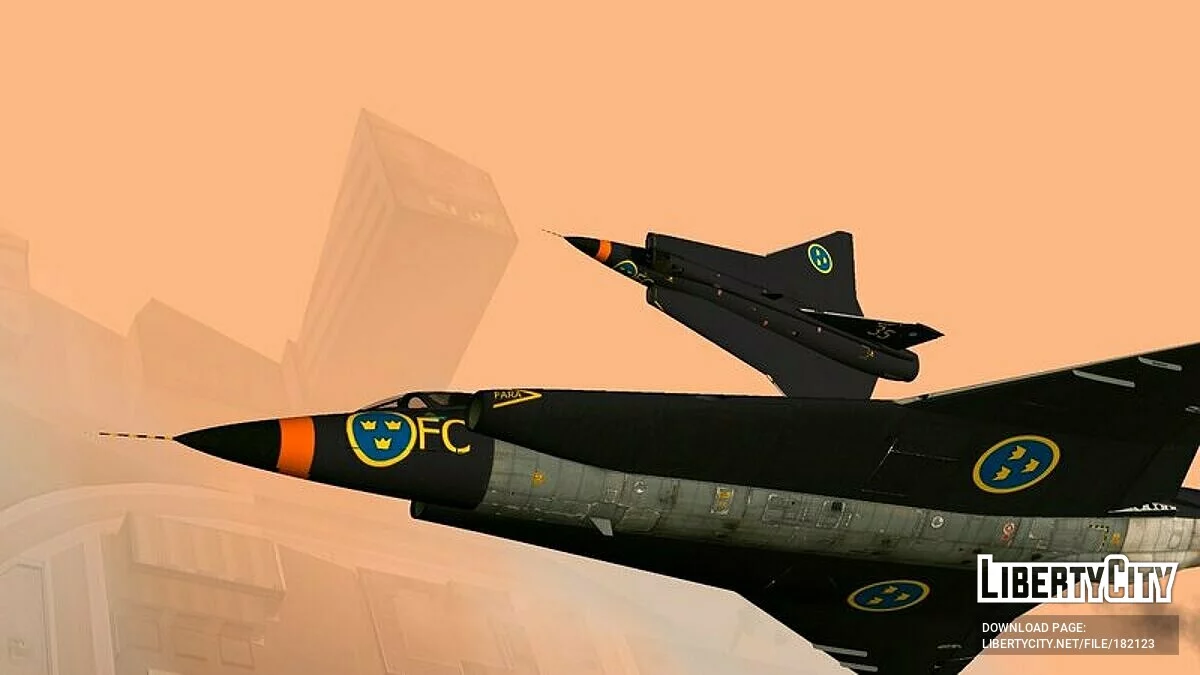 П'ять фарбувань для J35 / GTA San Andreas
