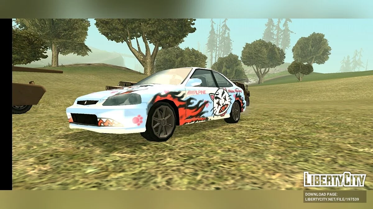 Nuevos vinilos para Honda Civic / GTA San Andreas
