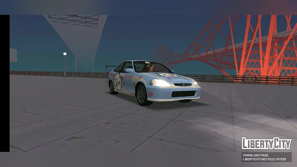 Nuevos vinilos para Honda Civic / GTA San Andreas