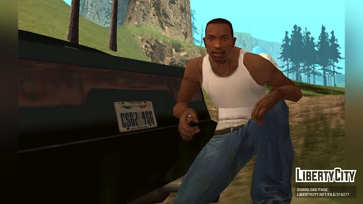 Ultimate Plateback Pack Mod / GTA San Andreas