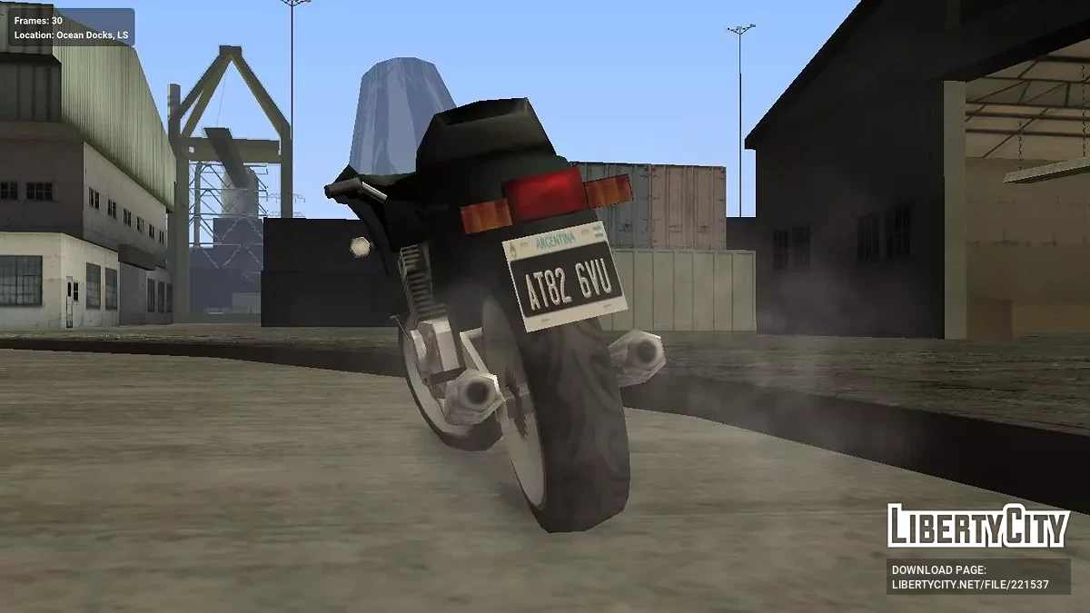 Plat Nomor Argentina / GTA San Andreas