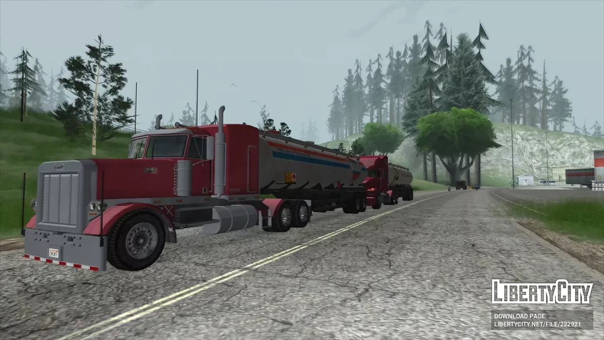 '90s Brute Tanker Trailer Lore Friendly Liveries (+EXTRAS) / GTA San Andreas