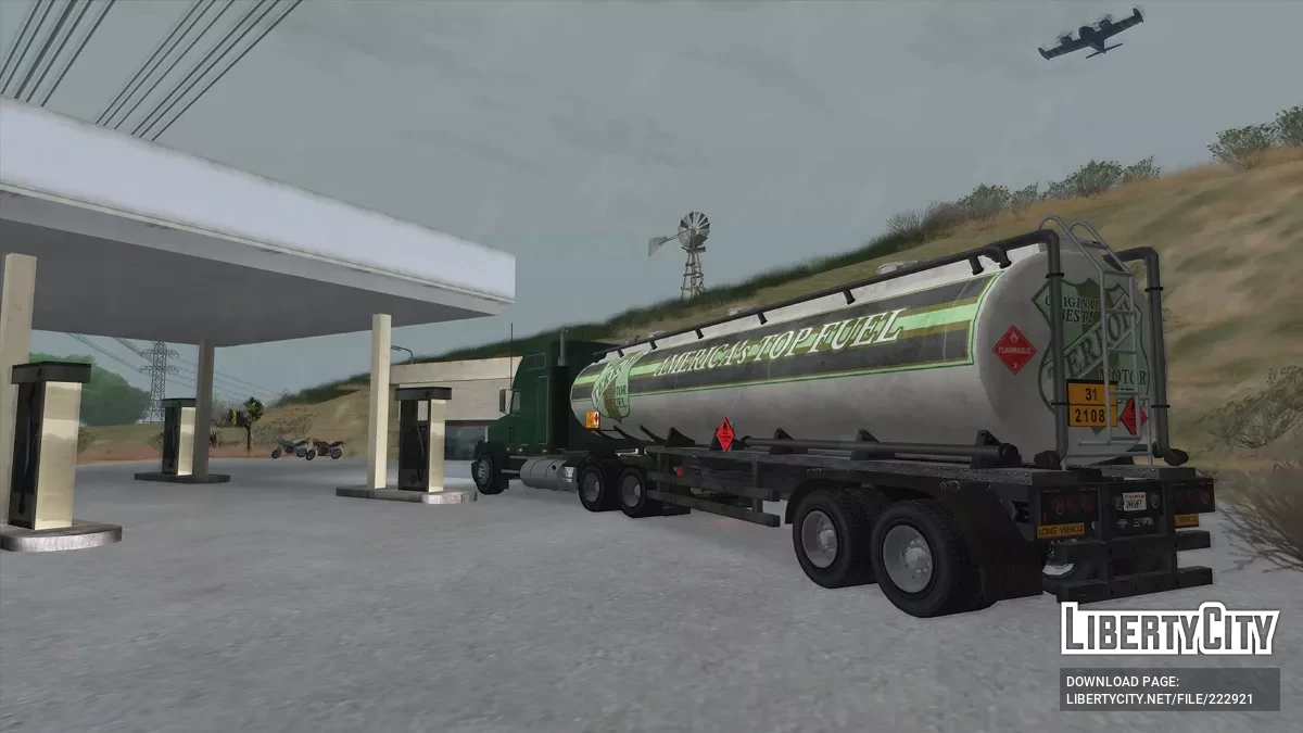 '90s Brute Tanker Trailer Lore Friendly Liveries (+EXTRAS) / GTA San Andreas