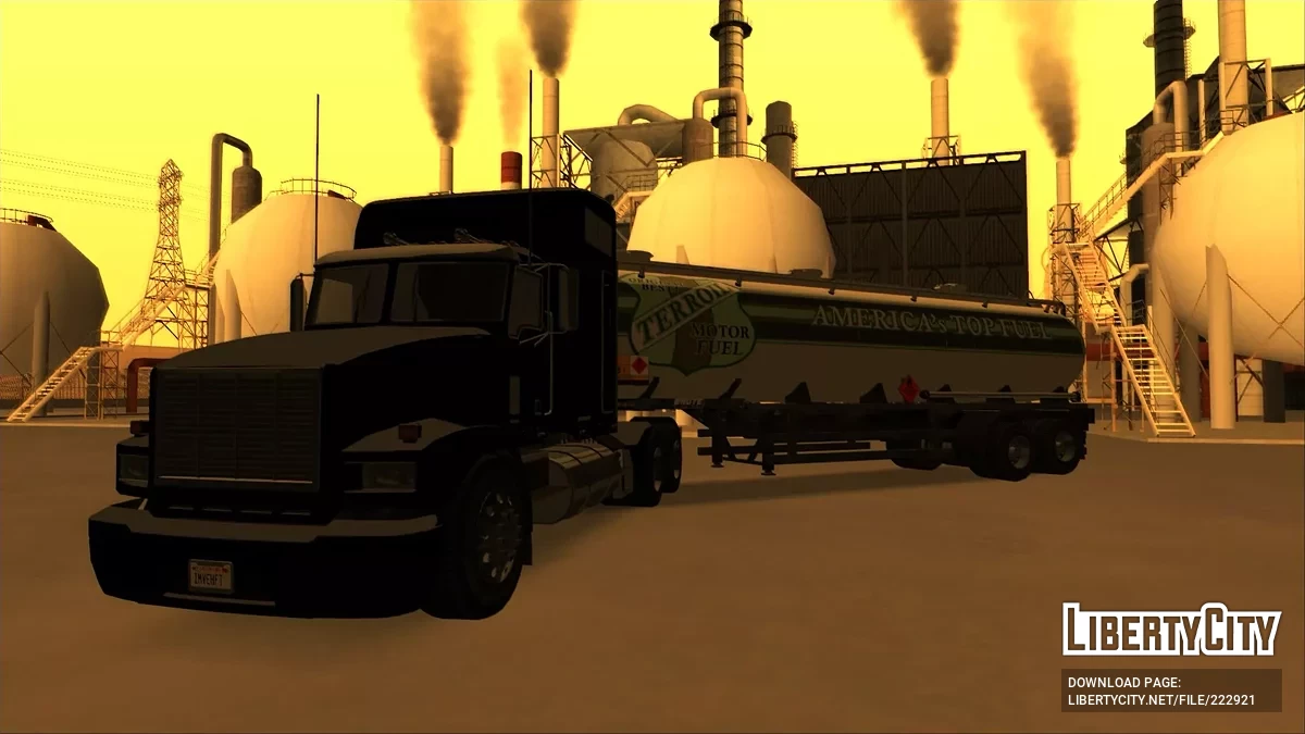 '90s Brute Tanker Trailer Lore Friendly Liveries (+EXTRAS) / GTA San Andreas