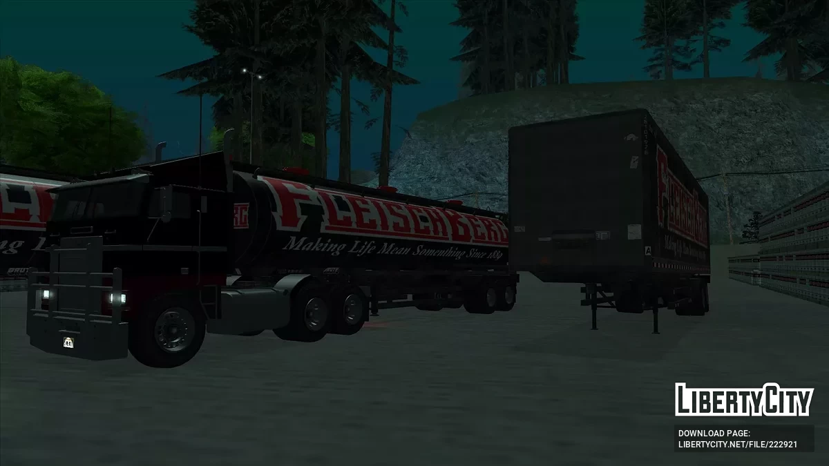 '90s Brute Tanker Trailer Lore Friendly Liveries (+EXTRAS) / GTA San Andreas