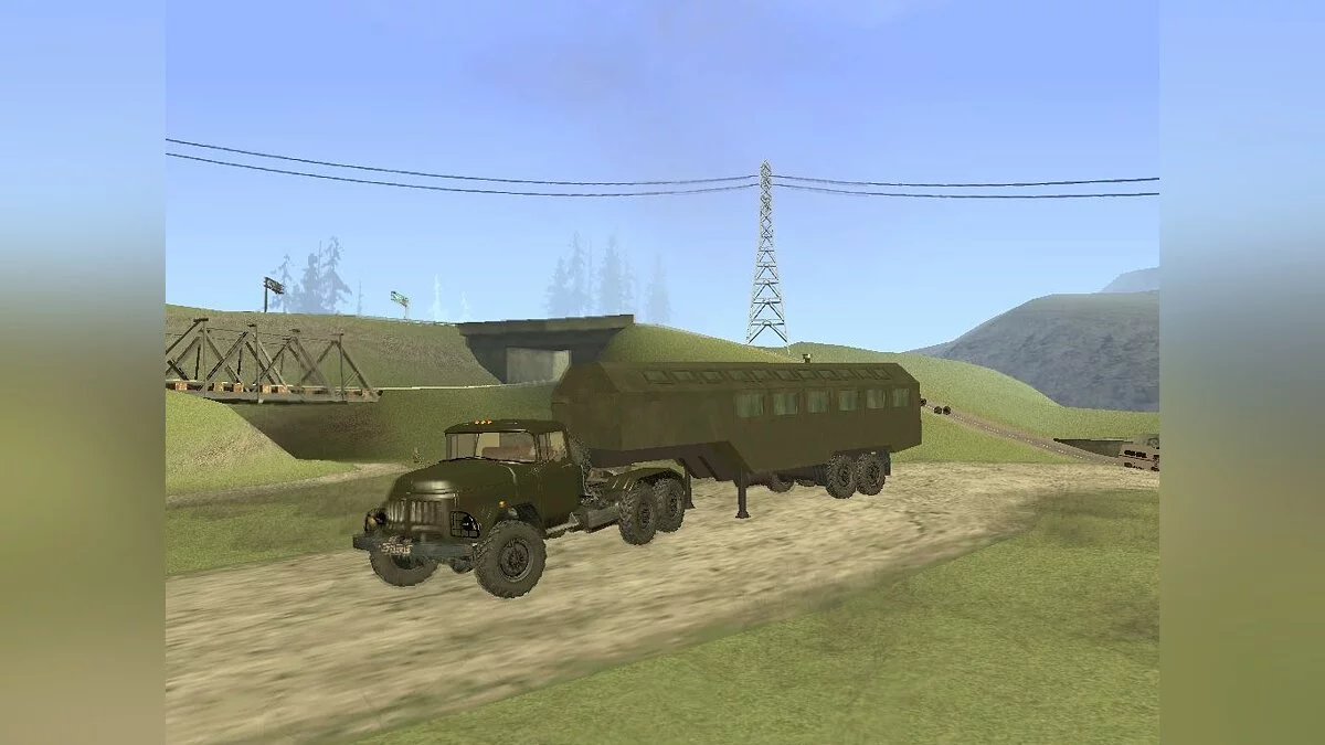 Bakery trailer / GTA San Andreas