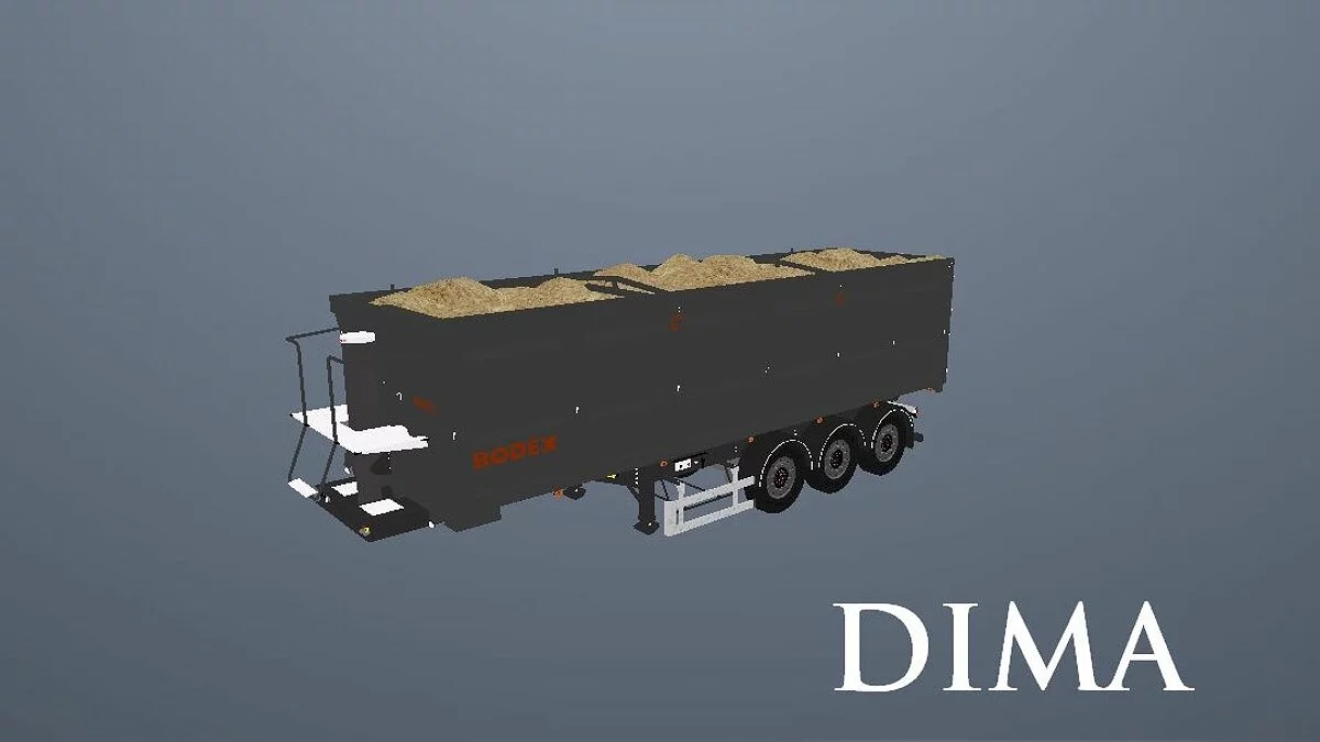 Bodex aluminum keeper trailer / GTA San Andreas