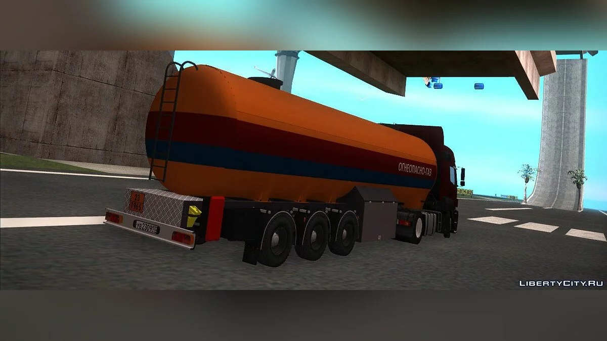 Trailer Pack (Gas,Container,Car Transporter) / GTA San Andreas