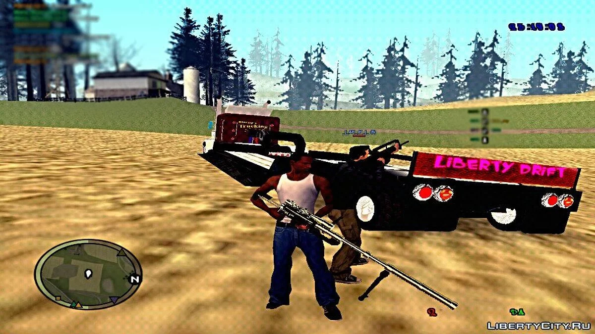 Transporter des voitures sur une remorque BETA 2 / GTA San Andreas