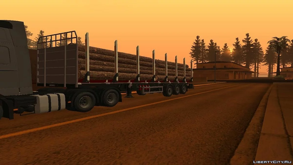 Camion forestier Schmitz / GTA San Andreas