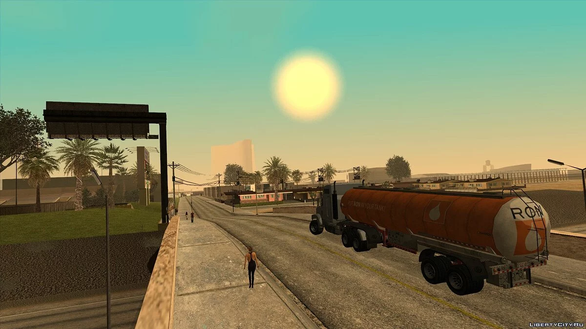 GTA IV مقطورات تانكر / جي تي إيه سان أندرياس