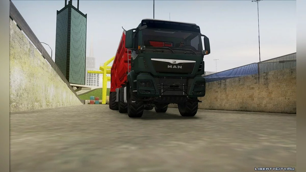 Полуприцеп - Krampe SB3060 mit Kupplung / GTA San Andreas