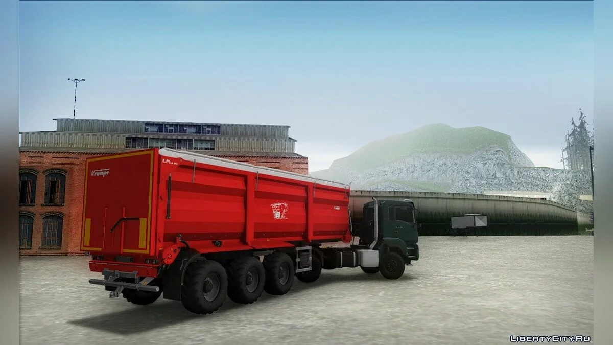 Полуприцеп - Krampe SB3060 mit Kupplung / GTA San Andreas