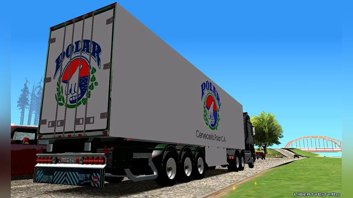 Reboque Cervecería Polar / GTA San Andreas