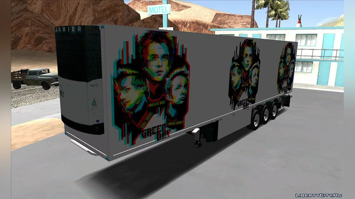 Прицеп Green Day V.1 / GTA San Andreas
