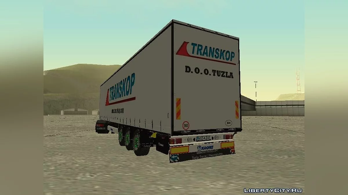 Remorque TRANSKOP / GTA San Andreas