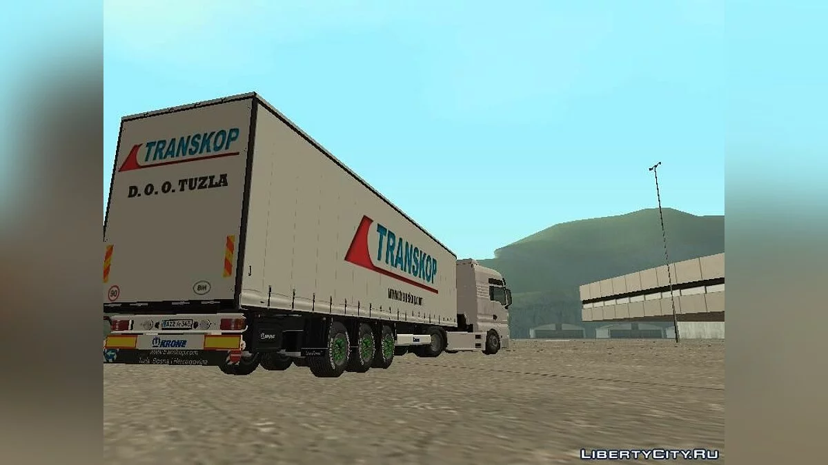 Remorque TRANSKOP / GTA San Andreas