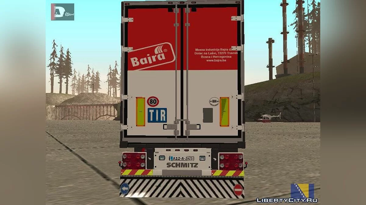 Прицеп Bajra / GTA San Andreas