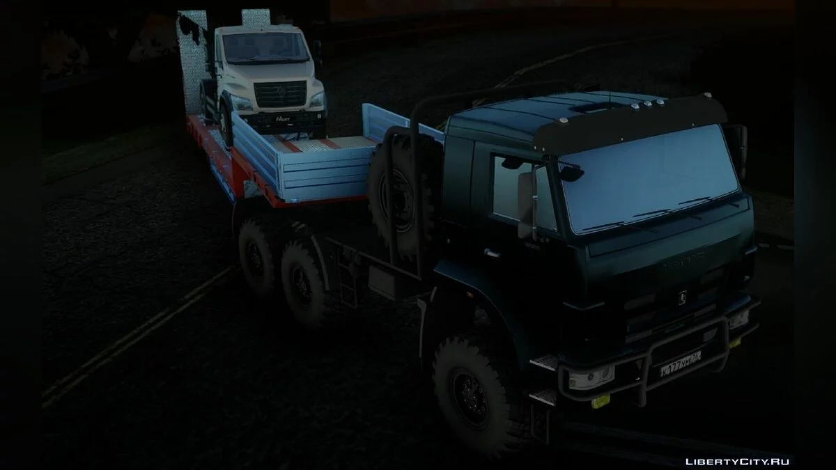 Trailer with GAZon Next / GTA San Andreas
