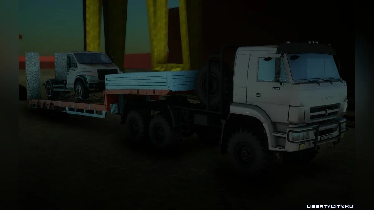 Trailer with GAZon Next / GTA San Andreas