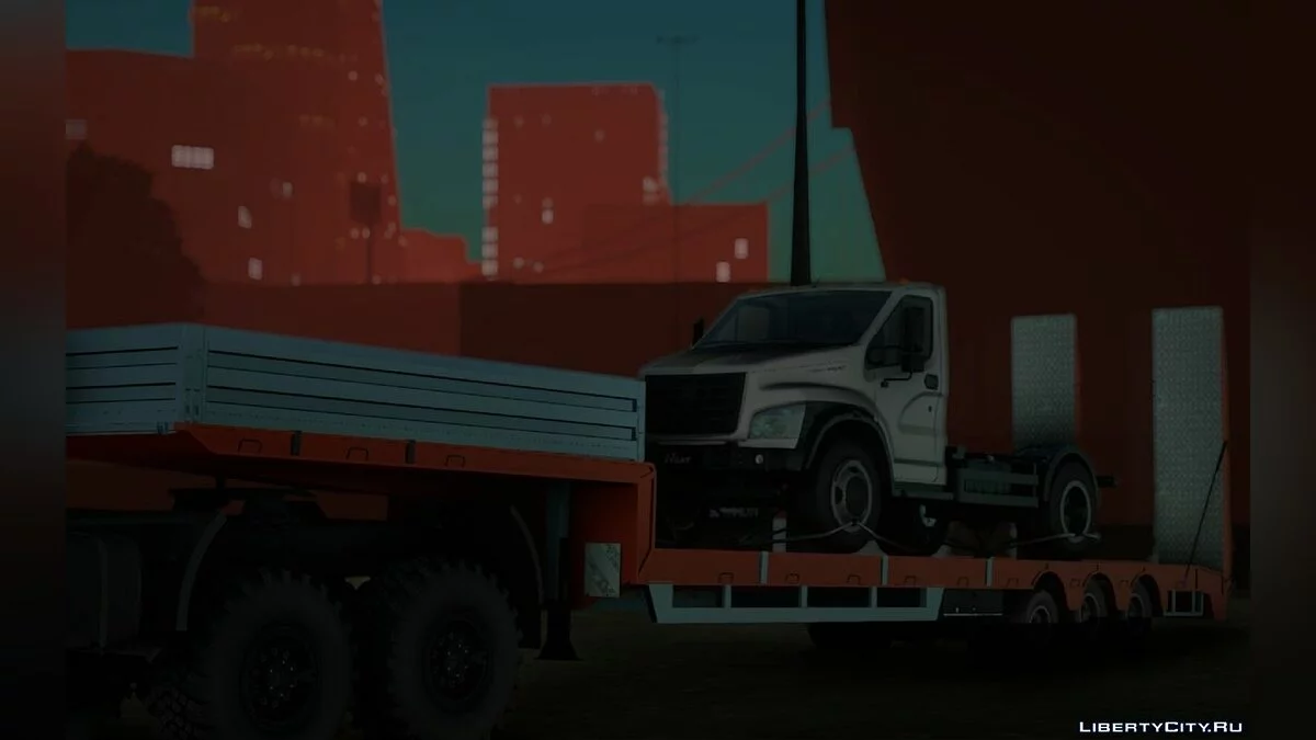 Trailer with GAZon Next / GTA San Andreas