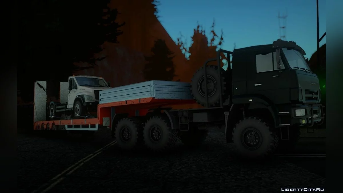 Trailer with GAZon Next / GTA San Andreas