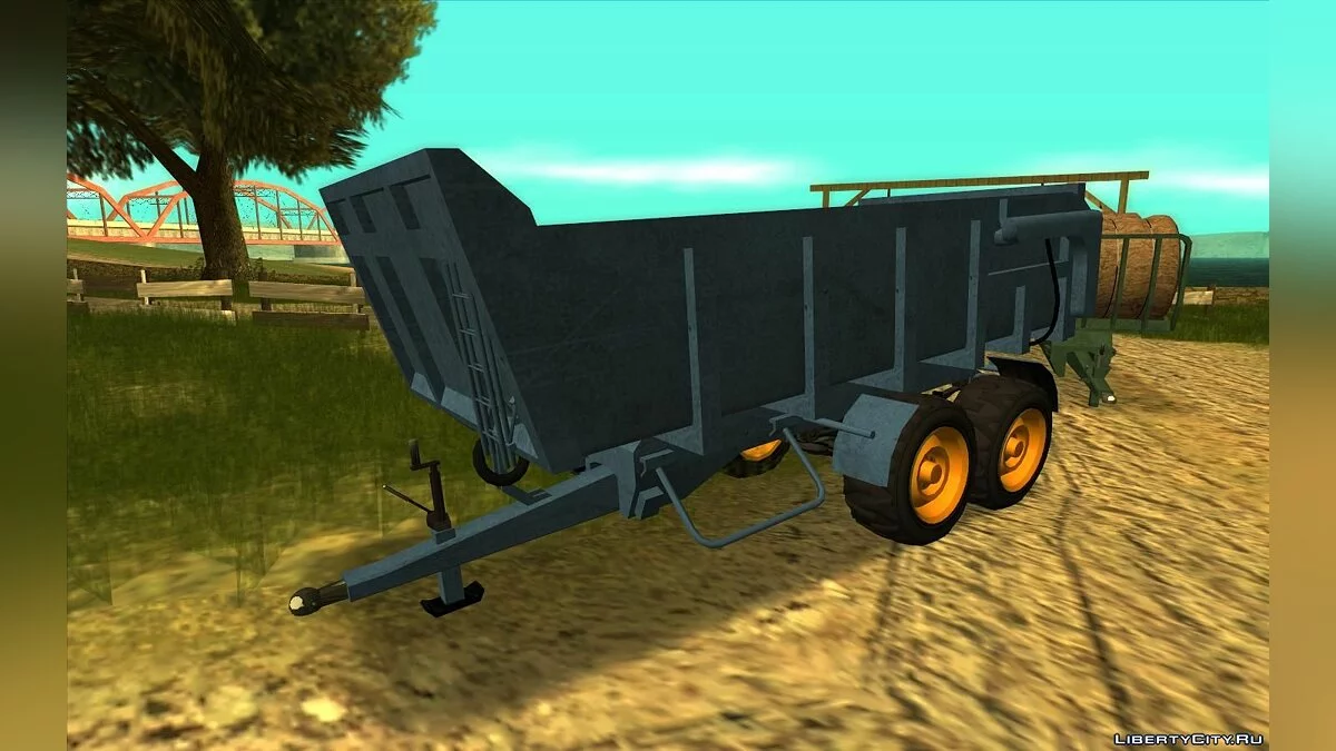 GTA 5 Reboques para fardos e grãos / GTA San Andreas