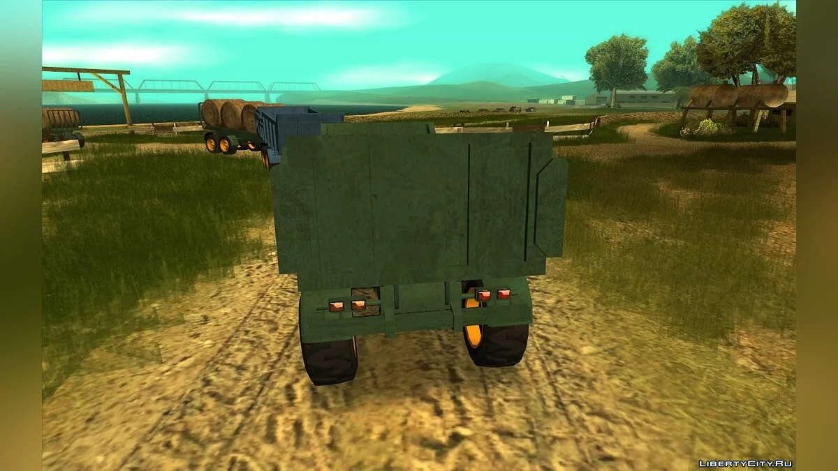 GTA 5 Reboques para fardos e grãos / GTA San Andreas