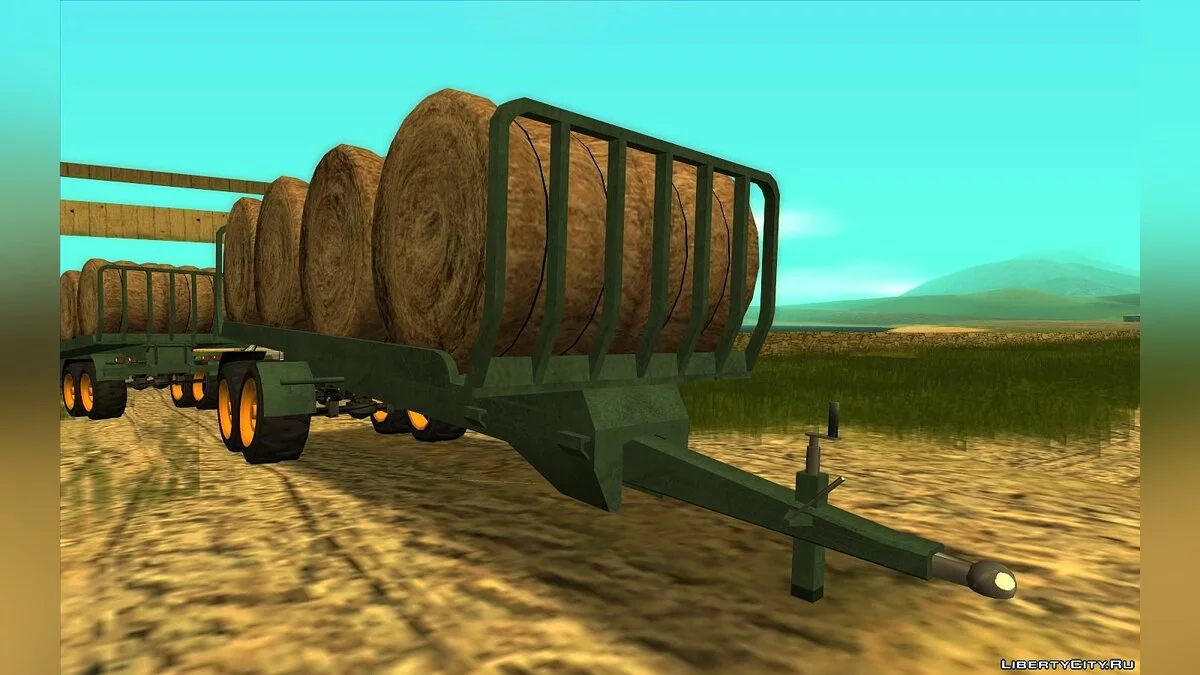 GTA 5 Reboques para fardos e grãos / GTA San Andreas