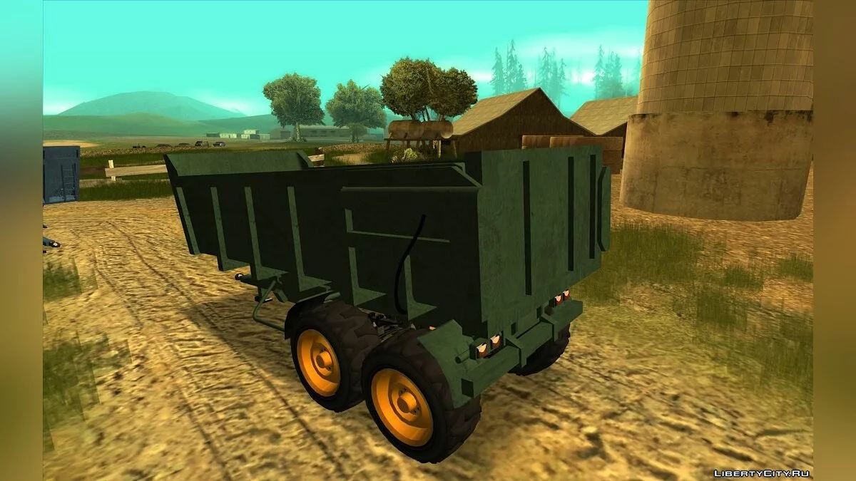 GTA 5 Reboques para fardos e grãos / GTA San Andreas