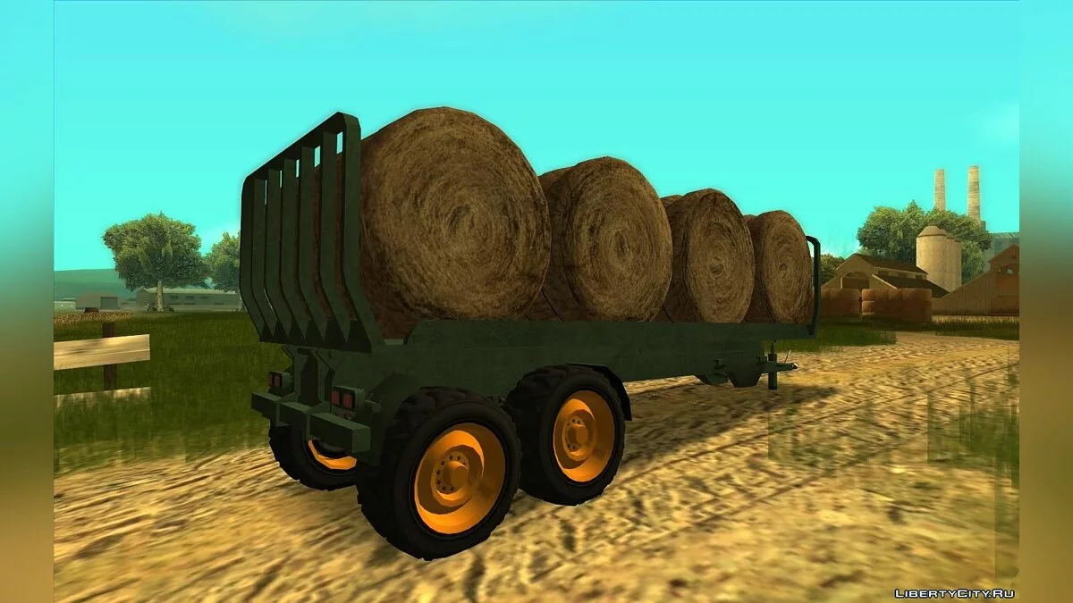 GTA 5 Reboques para fardos e grãos / GTA San Andreas